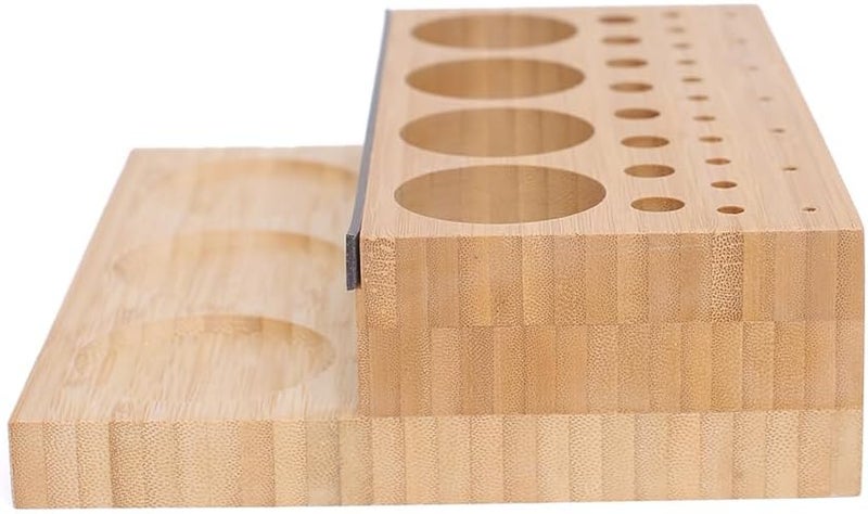 Raprance Wooden Fly Tying Fishing Kit Organizer Fly Tying Tool Caddy Desktop Storage Rack - Image 4